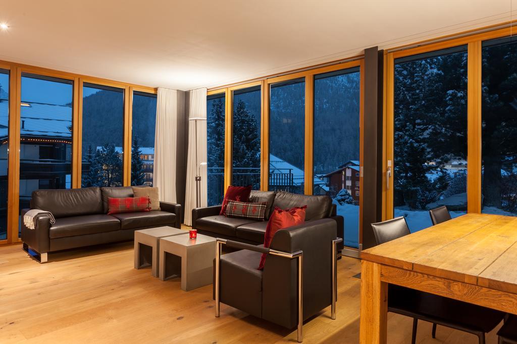 Elite Alpine Lodge - Apart & Breakfast Saas Fee Exterior foto