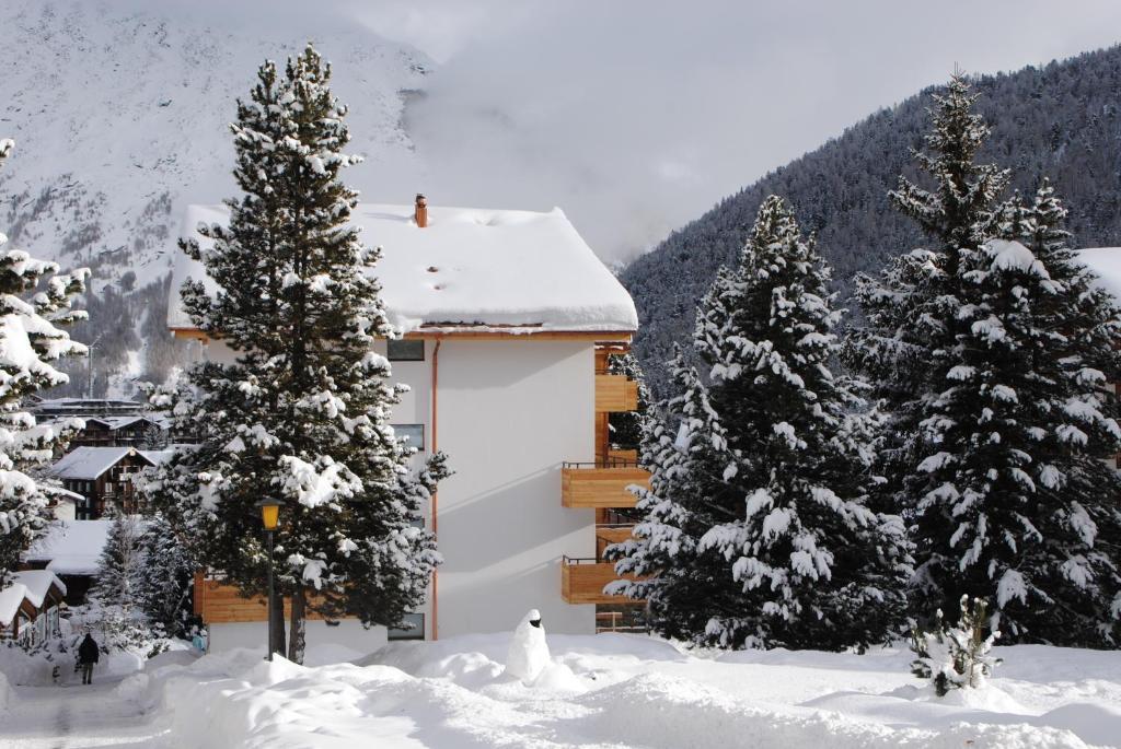 Elite Alpine Lodge - Apart & Breakfast Saas Fee Exterior foto